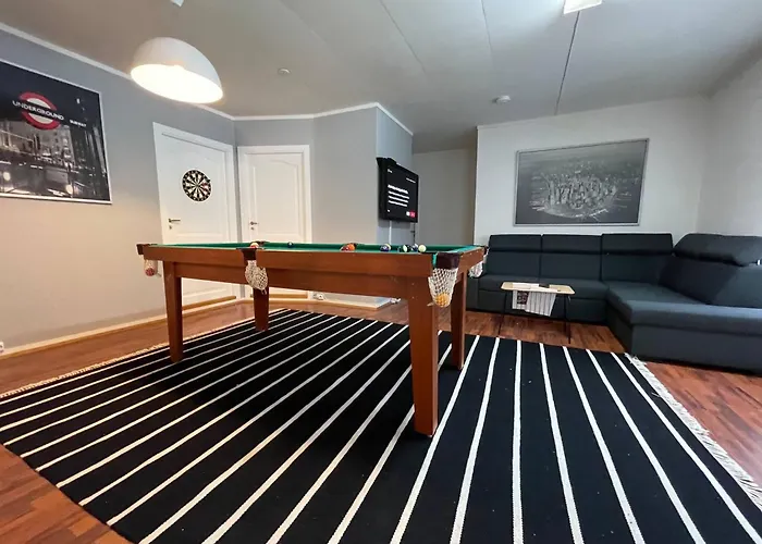 דירה 15 With Private Sauna Billiards סטוונגר